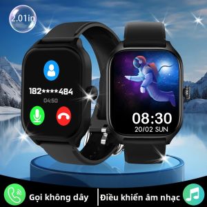 Đồng Hồ Thông Minh LAXASFIT Dành Cho Nam Và Nữ Theo Dõi Nhịp Tim Bluetooth Theo Dõi Giấc Ngủ Với Chức Năng Gọi Màn Hình TFT 1.77