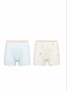 Purcotton | Youthful Straight Cut Cotton Shorts for Students