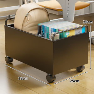 Mobile Student Dormitory Rolling Book Storage Cart