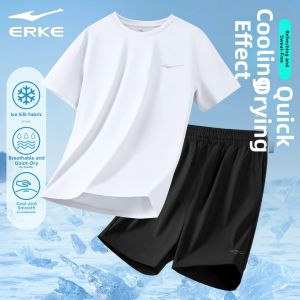 Erke | Sweat-wicking Breathable Mens Sportswear Set
