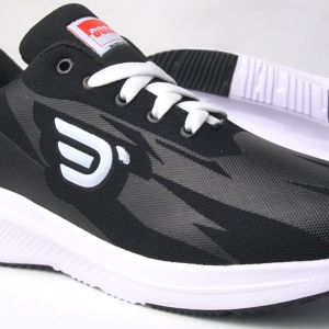 Dorks Running Fast Black White - Sepatu Casual Running Pria dan Wanita Original