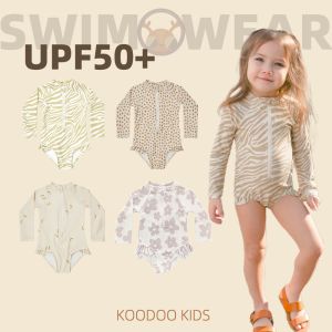Đồ bơi nữ UPF50 + Đồ Bơi Một Mảnh 1-9y cho trẻ em Đồ bơi kỳ nghỉ chống nắng nhanh khô cho bé dễ thương