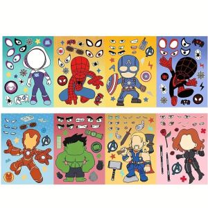 Hot Toys | SpiderMan Birthday Party Decoration Party Supplies Set Tableware Tablecloth Cup Plate Balloon Cake Topper Party Supplies Gifts