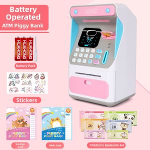 PALONG | Children Automatic One Way In Savings Piggy Bank Facial Recognition