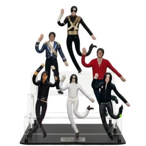 NEW Michael Jackson Plush Stuffed Doll Adjustable Movable Joint Action Figure Cosplay Prop Indoor Room Decor Party Gift