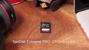 SANDISK EXTREME PRO SDXC (SDSDXXU-064G-GN4IN) 64GB ความเร็ว อ่าน 200MB/s เขียน 90MB/s SDCARD