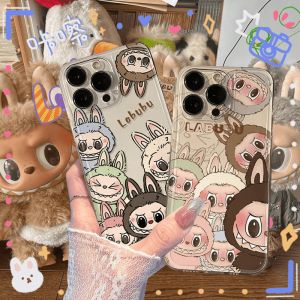 เคสสำหรับ iPhone 16 15 Pro Max 14 11 12 13 ProMax XS MAX X XR 8 7 8 + 7 + Plus SE 2020 15Pro 14Pro 13Pro 12ProMax 13 ProMax 15ProMax น่ารักและตลกป้องกันการตกล้อมรอบอย่างเต็มที่โทรศัพท์ปลอดภัยเคส TM 05