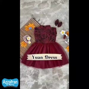 Yuan Dress | Baju Cheongsam Anak Perempuan dan Dewasa | Costume Shanghai | Kostum Imlek | Azzafran