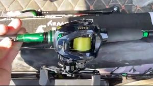 รอกหยดนํ้า รอกหยดน้ำ แรงลาก 9 กก. อัตราทดเกียร์ความเร็วสูง 7.0:1 น้ำจืด ตกปลาทะเล รอก รอกเบส รอกตกปลา รอกเบ็ดตกปลา รอกสปินนิ่ง (มือขวา)