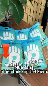 Disposable Pet Cleaning Gloves Wipes 10pcs | Cat Dog Grooming Wipes Hand Gloves | Local Stock COD
