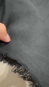 Kain Kanvas Polyester Hitam Biru Navy Putih Lebar 140 cm