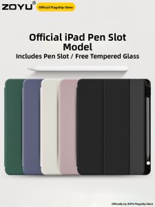 Zoyu | Pen Slot & Drop Protection iPad Case 11/13 inch