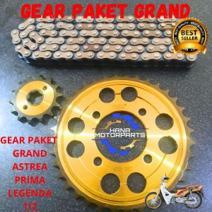 GEAR SET GRAND GIR PAKET MOTOR HONDA ASTREA PRIMA LEGENDA 1 2