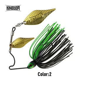 Kingdom | Kingdom Titanium Spinnerbait 5g 7g 10g 14g Metal Sequins Titanium Alloy Frame Bass Jig Spinners Spoon For Bass Fishing Tackle