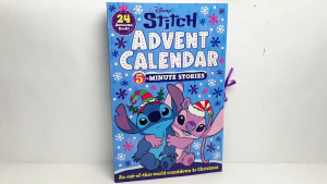Disney Stitch Advent Calendar 24 Story Books Gift Set For Kids To Read 5 Minute Stories
