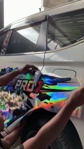 STIKER DECAL MOBIL AYLA VELOZ SEDAN RUSH FORTUNER CHEVROLET BRIO BRV GRATIS CUSTOM NAMA