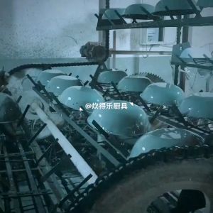 Wajan Stainless Stel Gagang panjang Wajan BX Anti lengket Wok Kuali Wajan Penggorengan Gagang