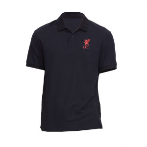 Liverpool FC | Áo Bóng Đá POLO Đen Phong Cách Tối Giản