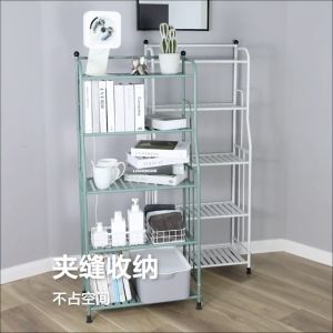 Kệ trang trí 4-5 tầng Phong cách Bắc Âu tối giản Giá để đồ đa năng Ống sắt dày lực tốt ống kim loại độ cứng cao Kiểu dáng đơn giản thời trang và linh hoạt tạp hoá Kệ Phòng ngủ Hạ cánh nhiều tầng thu nạp