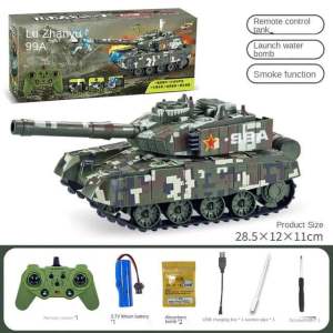 Xe tăng T90 điều khiển từ xa pin sạc bánh xích có âm thanh