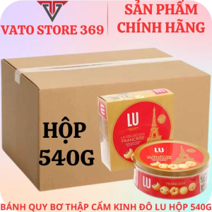 Bánh quy bơ thập cẩm LU pháp hộp 540g