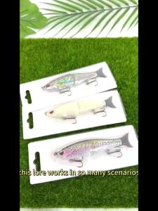 Mồi Câu Cá Pike Trout Glide 4.5 Inch 0.65oz Mồi Câu Cá Bass Cứng Mồi Giả Cá Nhỏ Bằng Thủy Tinh Dùng Cho Câu Cá Biển Sông Hồ Bãi Biển
