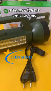 ĐÈN PIN XÁCH TAY DP-7325 công suất 50W 2 chế độ sáng