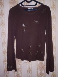 atasan wanita thrift bahan elastis untuk wanita dewasa