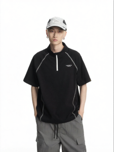 dangerouspeople | Color Blocking Retro Quick Dry Sport T-shirt