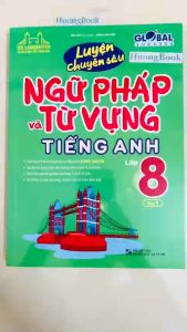 Sách - Combo - GLOBAL SUCCESS - Luyện chuyên sâu ngữ pháp và từ vựng tiếng anh lớp 8 Tập 1+2 - MT