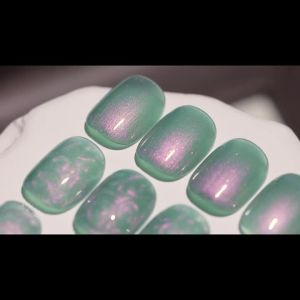 Gel Làm Móng Trắng Sáng Kiểu Lưới Ngọc Trai Mùa Xuân Hè Hot Trend 10ml Sơn Gel Mới Giữ Màu Lâu Dài