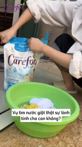 Nước Giặt Xả Cho Dạ Nhạy Cảm Carefor Light Nguồn Gốc Thực Vật Dịu Nhẹ An Toàn Cho Da