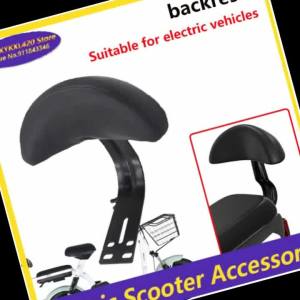 Bicycle Backrest Electric Bicycles Seat Cushion Universal Rear Bike Convenient Cycling Electric Bicycle Waterproof Seat Back