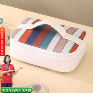 กระเป๋าใส่อาหารแบบพกพาสไตล์ยุโรป หนาขึ้น อุ่นขึ้น กันน้ำ กันลม กระเป๋าใส่อาหารกล่อง หนังสือพิมพ์ อุปกรณ์สำหรับบ้าน