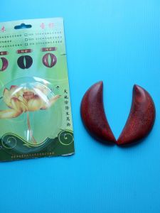 ไม้เสี่ยงทายคว่ำหงาย(งานไม้แท้) สูง3.5นิ้วราคาคู่ละ200บ. งานไม้แท้ เซ้งปวยไม้เสี่ยงทาย