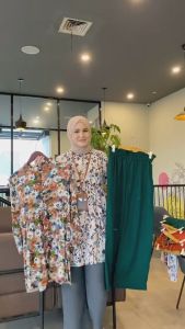 Oneset wanita ameena setelan wanita oneset wanita setelan rayon