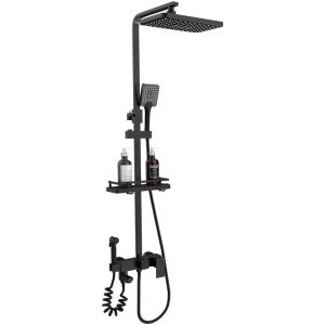 YALANDENG | Copper Bath Shower Set with Boosting Showerhead