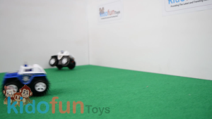 Mainan Mobil Jeep Polisi Bisa Jungkir Balik Tumbling 360° Big Wheel / Monster Zap 4x4