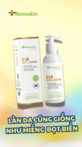 Combo Serum Dưỡng Ẩm Phục Hồi Da | Serum HA Collagen 200ML & B5GF 30ML Renoskin - Cấp Ẩm Phục Hồi và Tăng Sinh Collagen