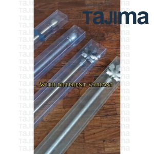 Curtain Rod Bracket End Cup Set 5/8 (16mm) Adjustable 66-120 Inch Heavy Duty Kurtina for Window