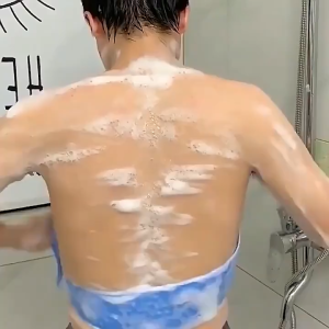 Massage Towel/70cm Long Bath Towel/Silicone Bath Towel/Gift For Friends/Bath/Exfoliation/Suitable For Both Men And Women-Jalur urut/tuala mandi/produk mandian/hadiah untuk rakan-rakan