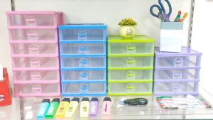NEWLAND MINI DRAWER ORGANIZER DESK ORGANIZERS STACKABLE MULTI-PURPOSE STORAGE DRAWER MAKEUP ORGANIZER MEDICINE DRAWER