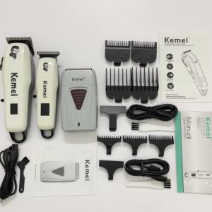 Kemei | Kemei KM-PG809A PG232 LCD USB Máy Cắt Tóc Chuyên Nghiệp Có Thể Điều Chỉnh Bằng Thép Không Gỉ Cho Nam KM-3382 Máy Cạo Râu