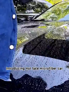 ผ้าไมโครไฟเบอร์ไร้ขอบ เกรดพรีเมียม 1200G เช็ดรถ ปาดเดียวแห้ง ไม่เป็นขุ่ย ไม่ทิ้งคราบน้ำ