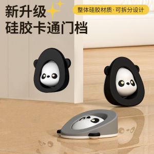 Adorable Cartoon Silicone Door Stopper: A No-Drill Door Buffer & Child Safety Protection
