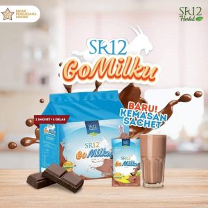 Gomilku Sachet SR12 Isi 40 pcs Susu Kambing Etawa Kemasan Praktis