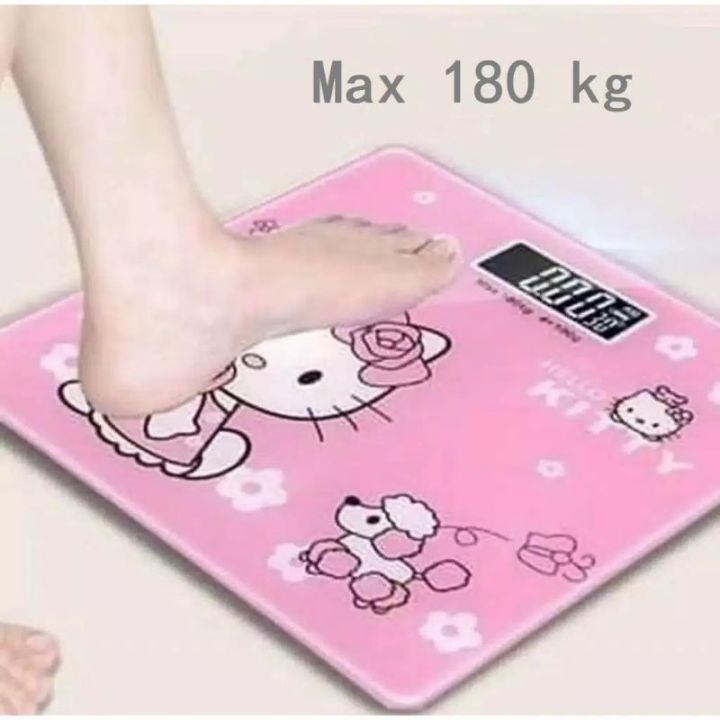 Timbangan berat badan digital karakter 180 Kg
