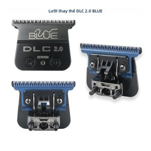 BabylissPRO 707Z JUCAI F7878 Tông Đơ Cắt Tóc Chuyên Nghiệp Thép Carbon DLC Lưỡi Dao Màu Xanh Thay Thế Di Chuyển Lưỡi Dao Cho Tông Đơ Cắt Tóc
