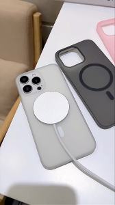 Matte Soft TPU For Magsafe Phone Case For iPhone 17 Pro 16 18 15 12 11 13 14 Pro Max Shockproof Wireless Charge Magnetic Cover