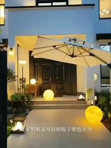 Đèn Sàn Mặt Trăng 3D Chống Nước – Đổi 3 Màu Thích Hợp Trang Trí Ban Công & Phòng Ngủ